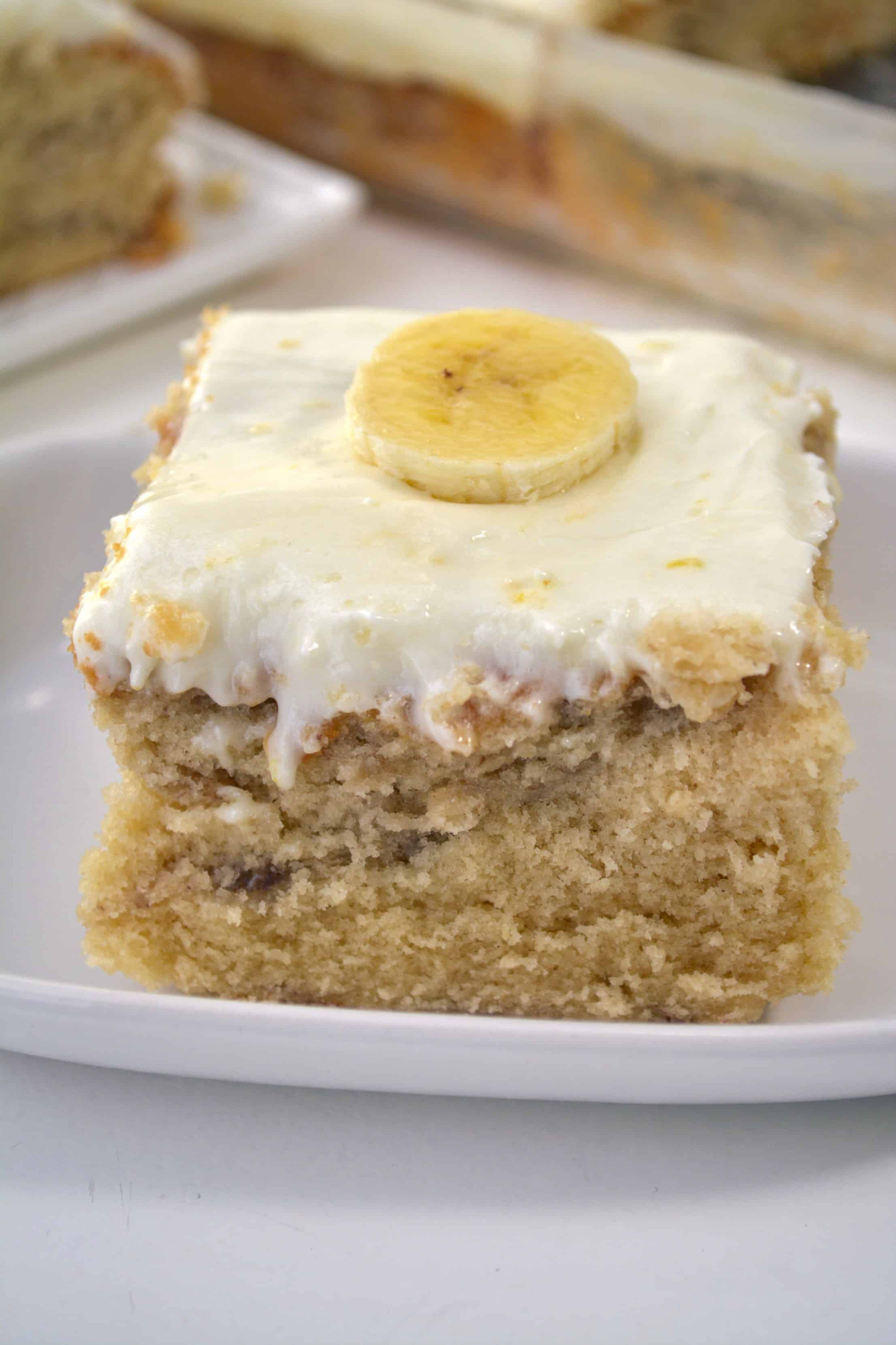 Best Banana Cake Recipe with Cream Cheese Icing