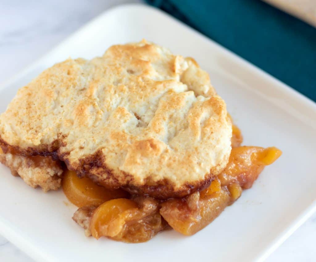 Best Peach Cobbler Recipe in Cast Iron Skillet - Sweet Pea's Kitchen