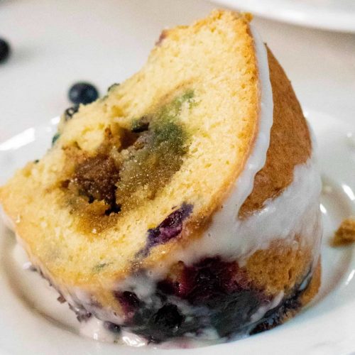 Blueberry-Sour Cream Coffee Cake