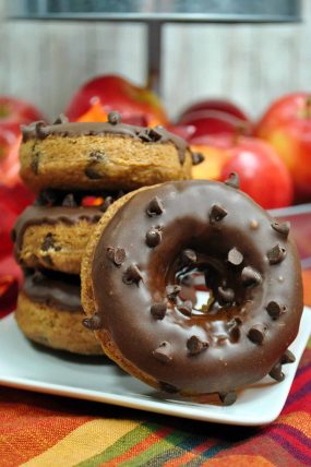 Chocolate Chip Apple Donuts Recipe