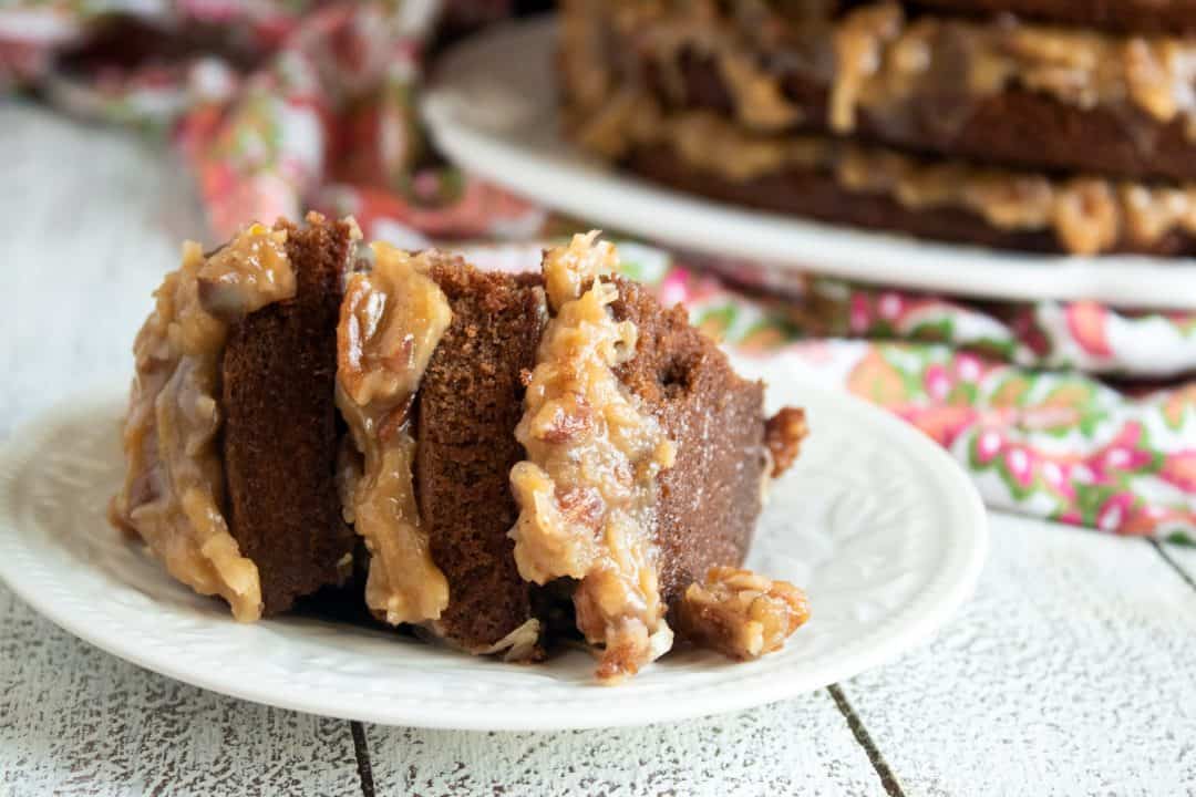 German Chocolate Layer Cake 