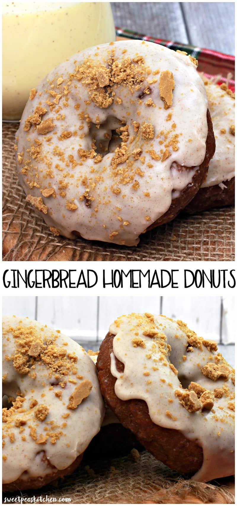 Gingerbread Homemade Donuts Recipe