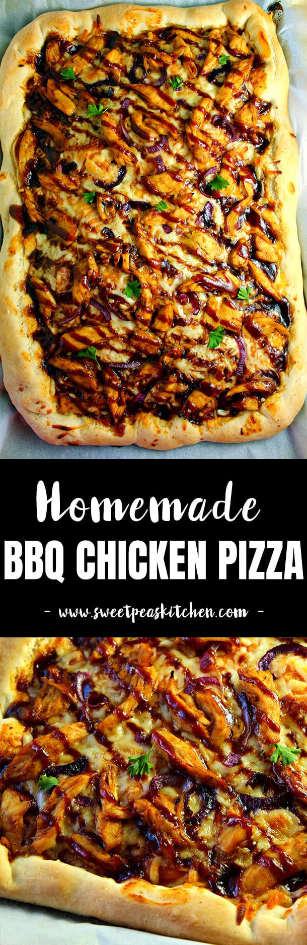 Homemade BBQ Chicken Pizza Recipe