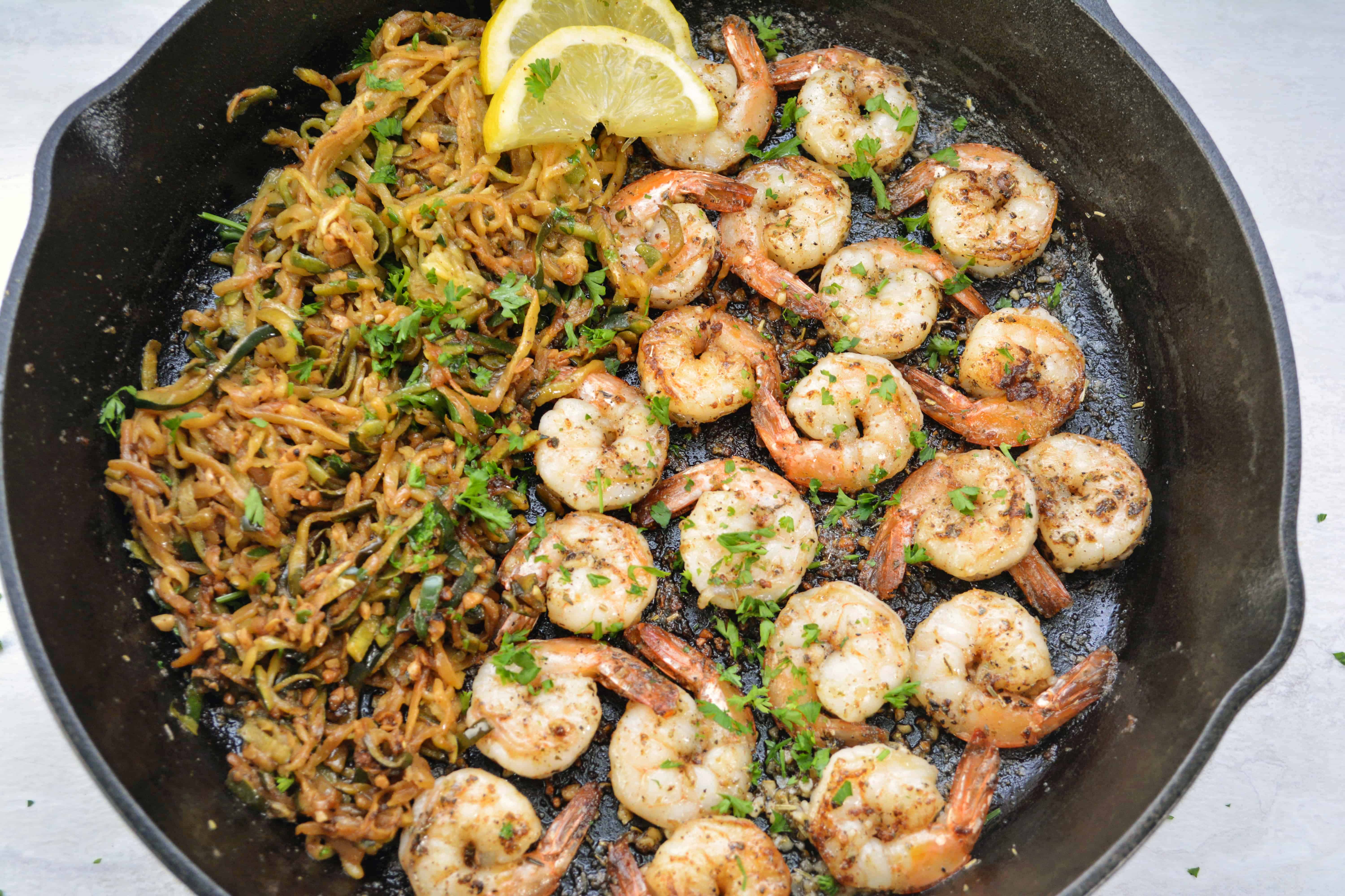 lemon garlic butter shrimp