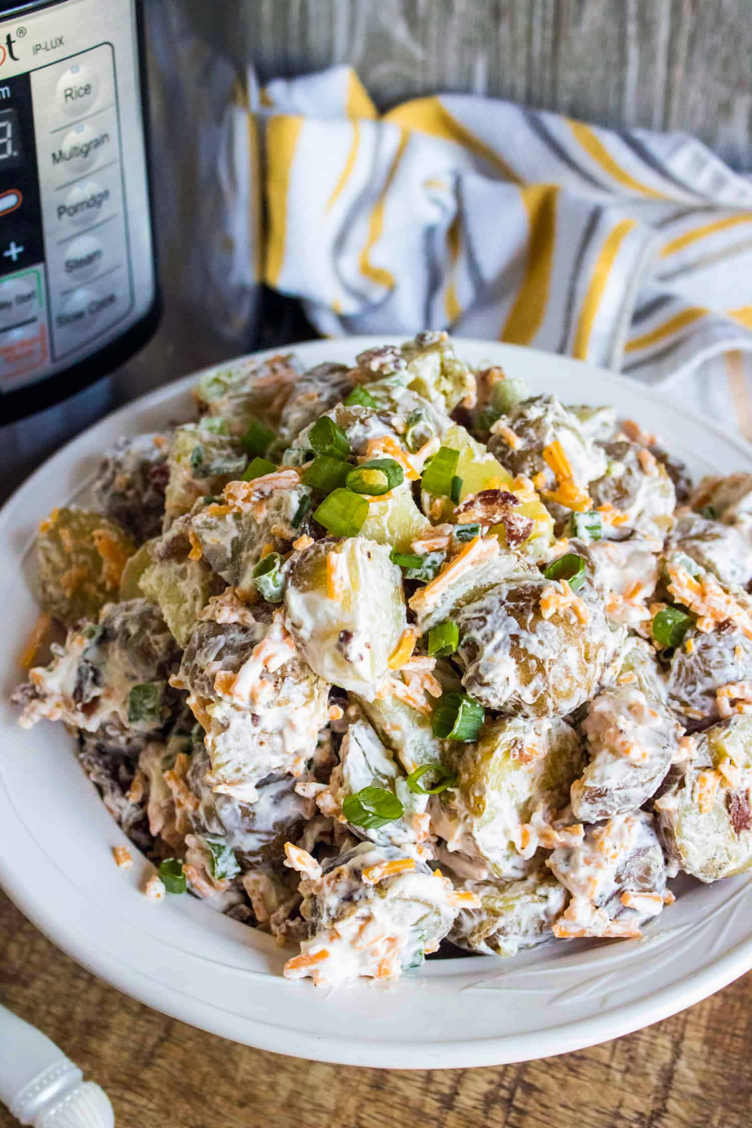 Loaded Instant Pot Potato Salad Recipe