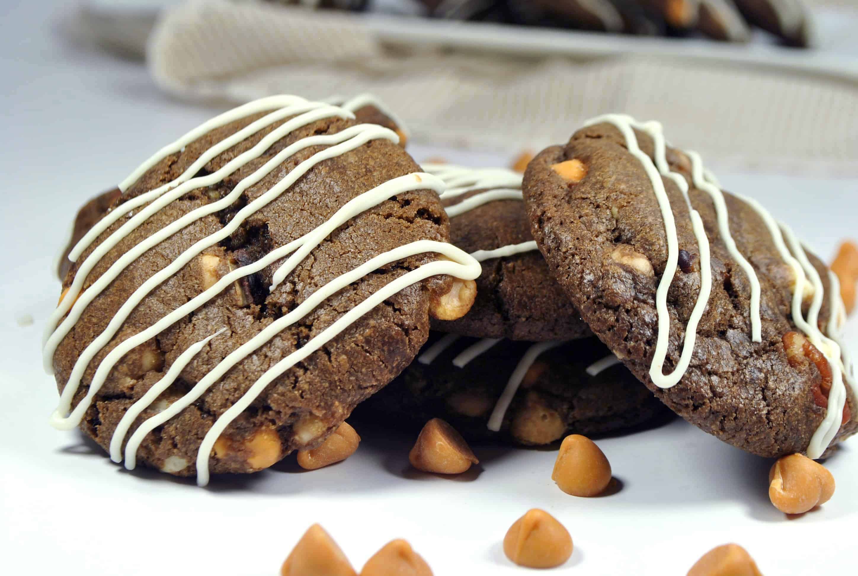 Mocha Chocolate Caramel Cookie Recipe