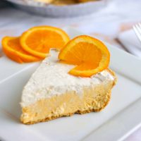 No-Bake Orange Creamsicle Pie Recipe