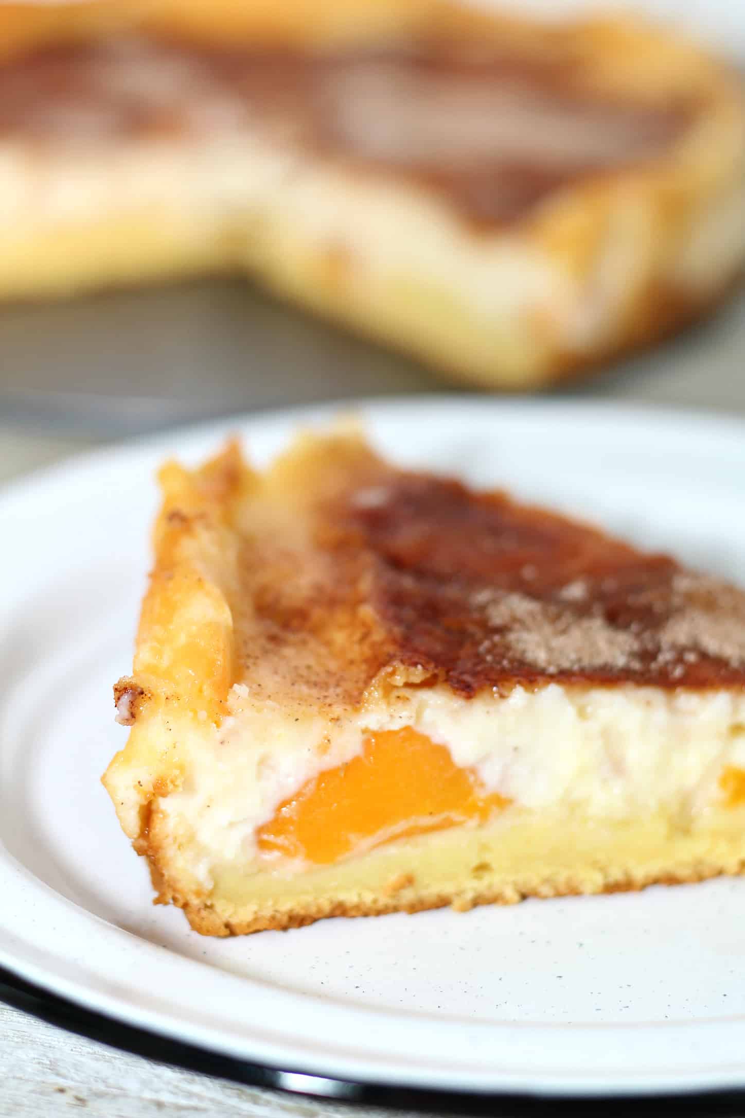 Peach Cobbler Cheesecake Recipe