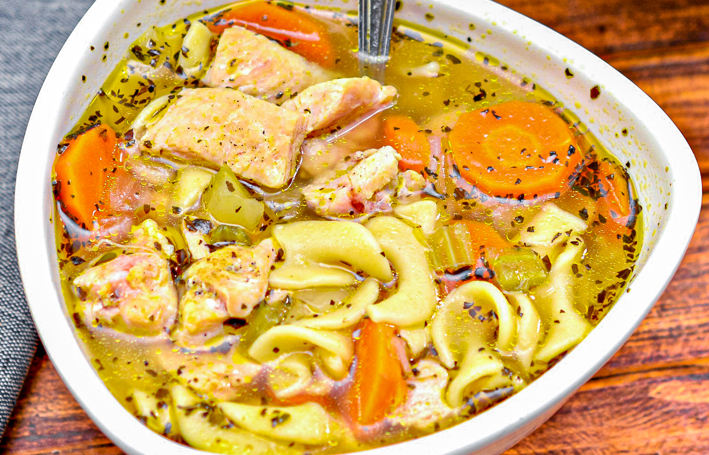 Hearty Chicken Noodle Soup