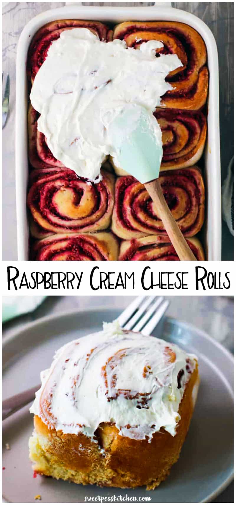 Raspberry Cream Cheese Sweet Roll Recipe