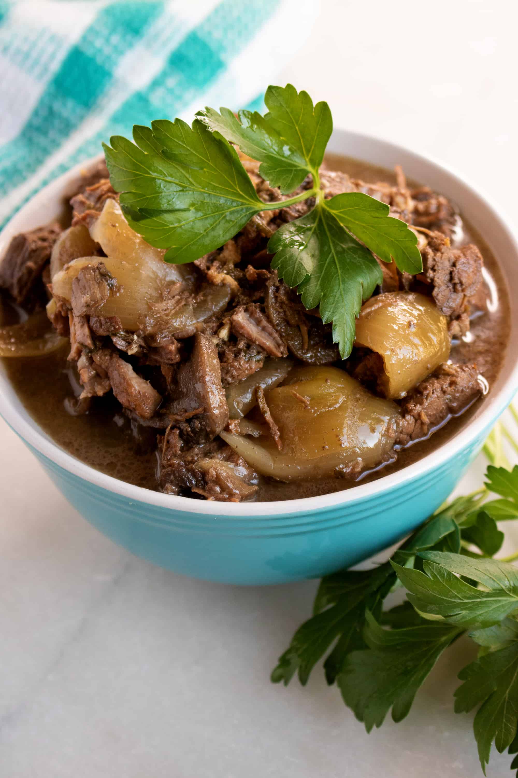 Slow Cooker Beef Bourguignon