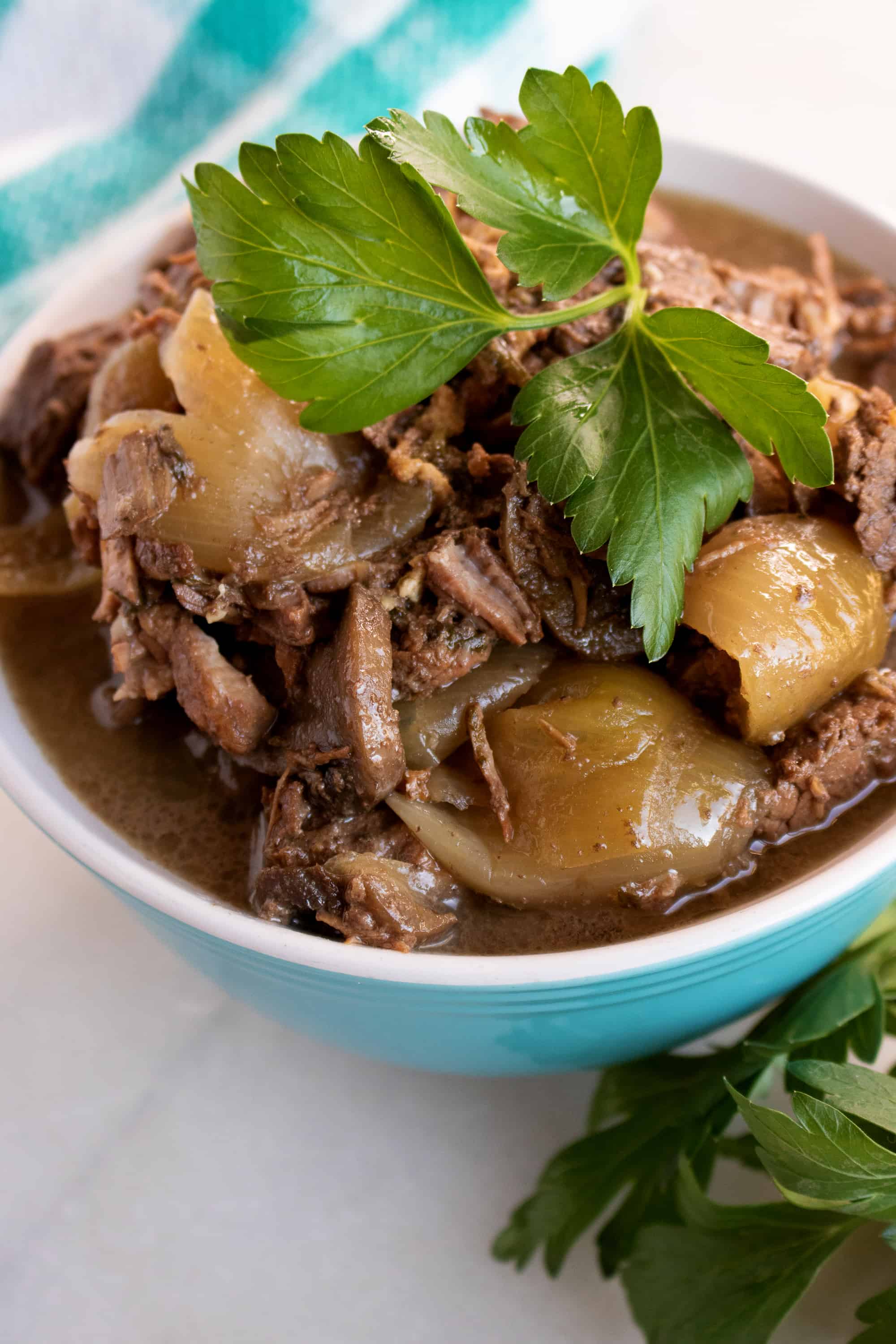 Slow Cooker Beef Bourguignon