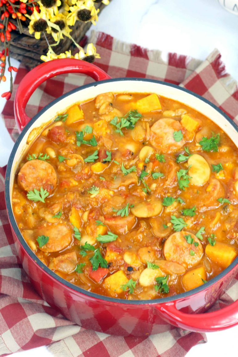 Sweet Potato Stew with Sausage - Sweet Pea's Kitchen