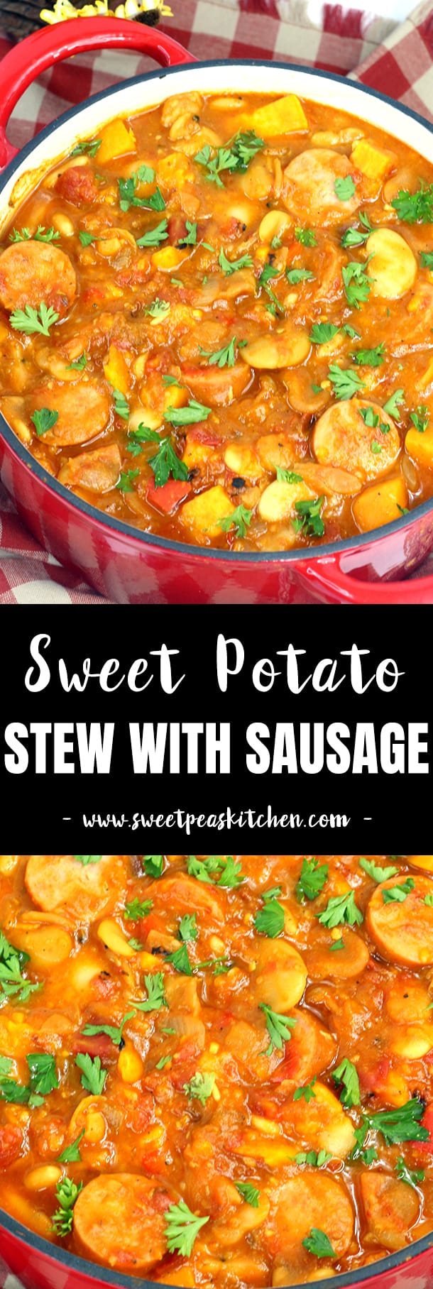 Sweet Potato Stew with Sausage