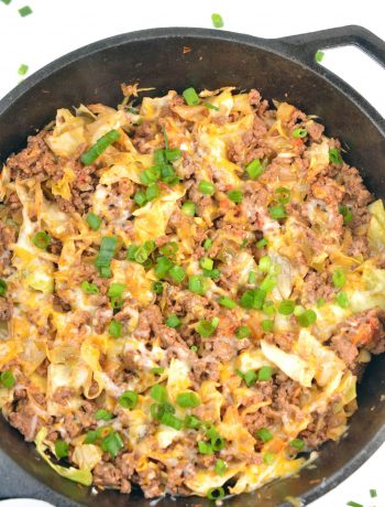 Taco Ground Beef and Cabbage Skillet Meal