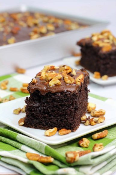 Texas Trash Buttermilk Chocolate Cake- Sweet Pea's Kitchen