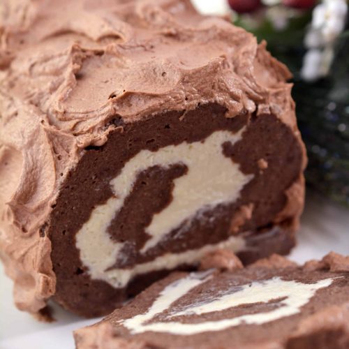 French Chocolate Buche De Noel (Yule Log) Recipe