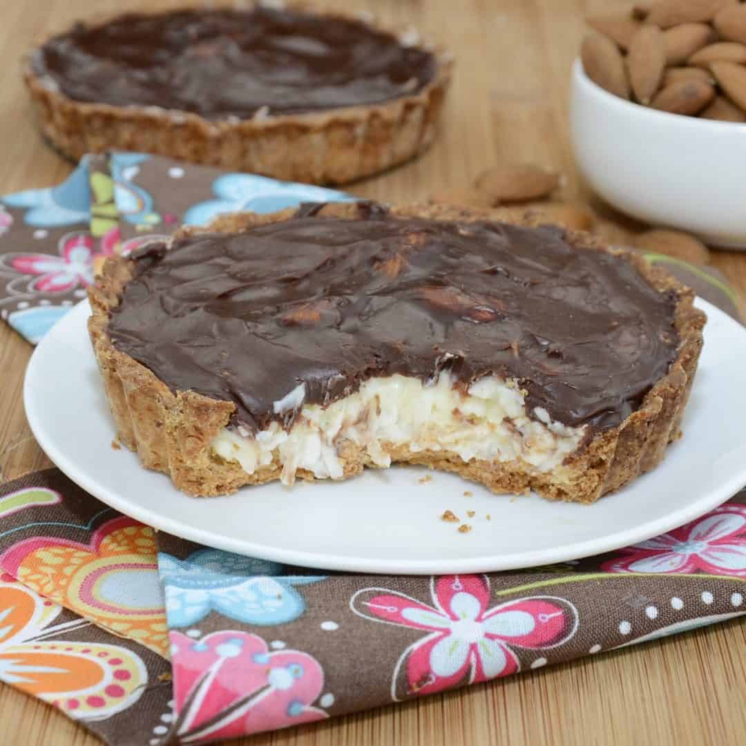 Easy Almond Joy Tart Recipe Sweet Pea's Kitchen
