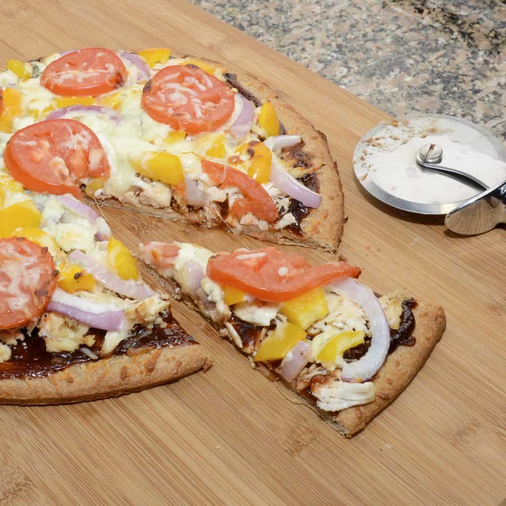 BBQ Chicken and Blue Cheese Pizza Sweet Pea's Kitchen