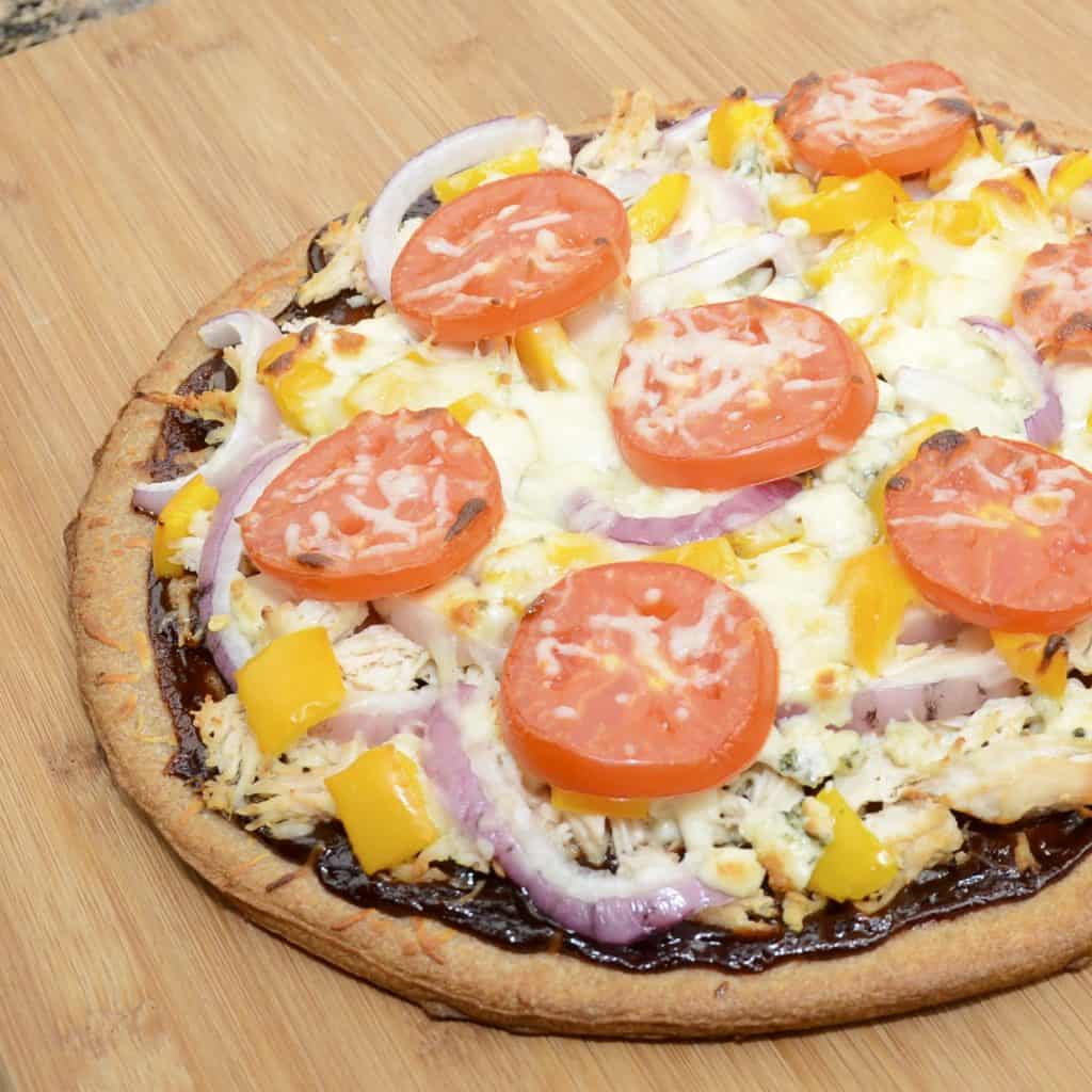 BBQ Chicken and Blue Cheese Pizza Sweet Pea's Kitchen