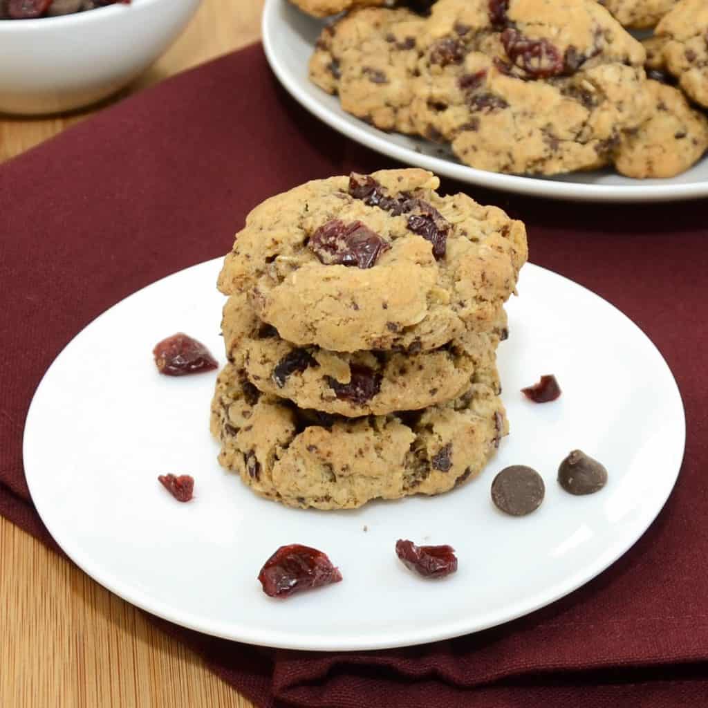 Chocolate Cherry Heart Healthy Cookies Sweet Pea's Kitchen