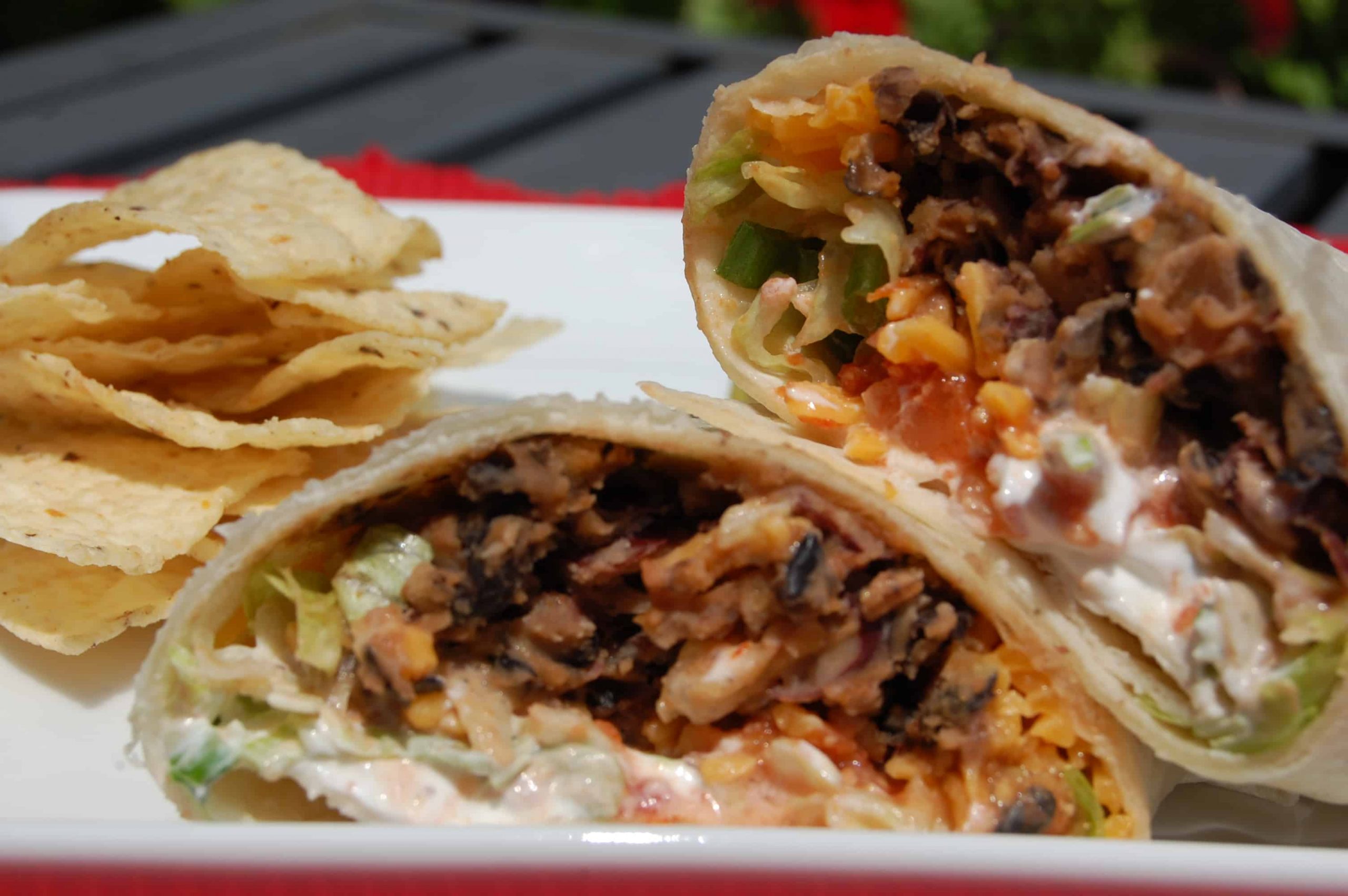 Chipotle Bean Burritos Sweet Pea's Kitchen