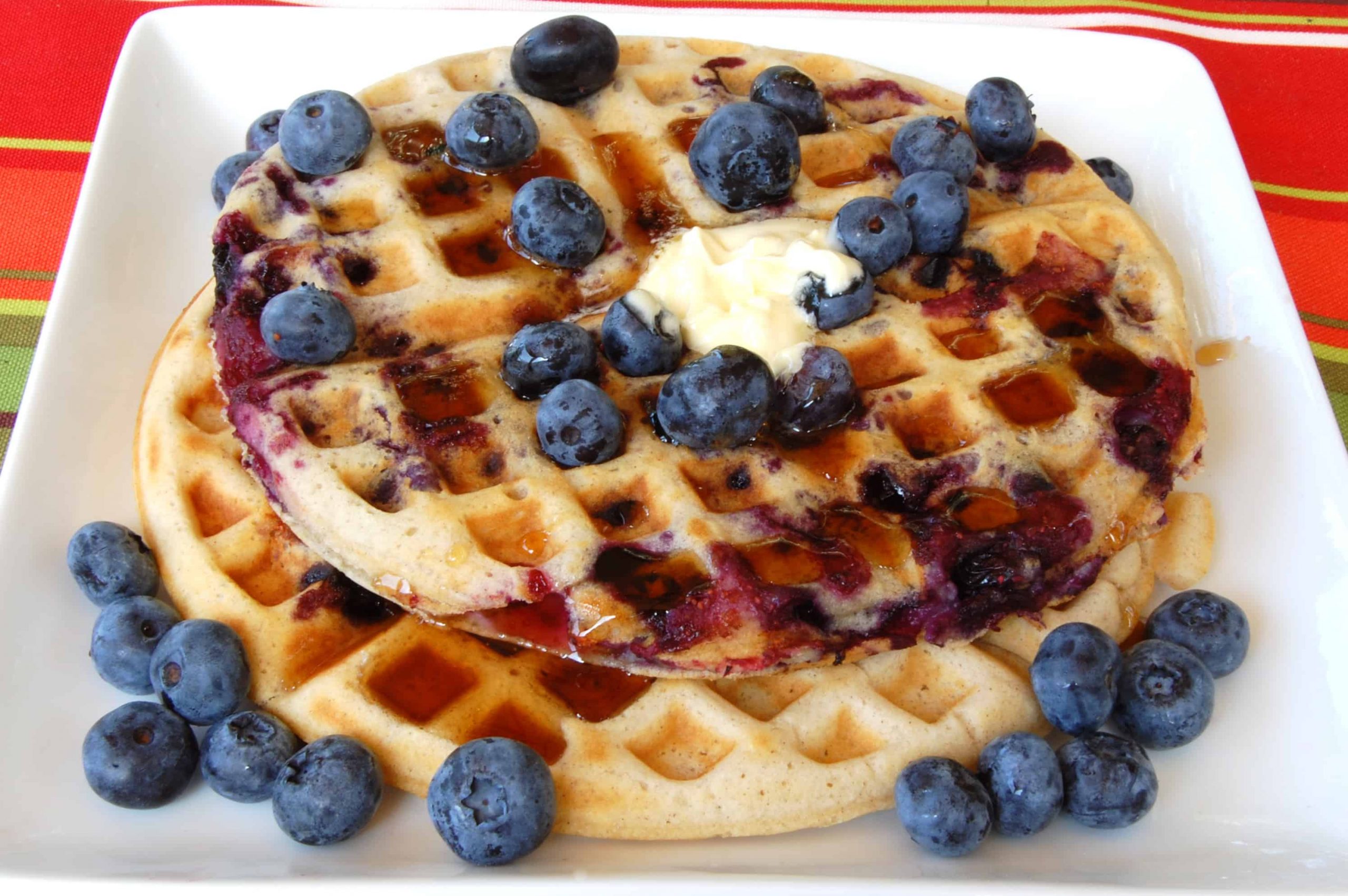 Blueberry Waffles-image