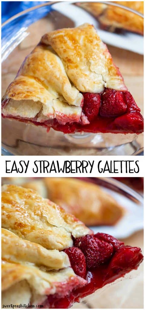 Easy Strawberry Galette Recipe - Sweet Pea's Kitchen