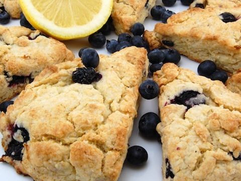 Lemon Blueberry Scones Sweet Pea S Kitchen