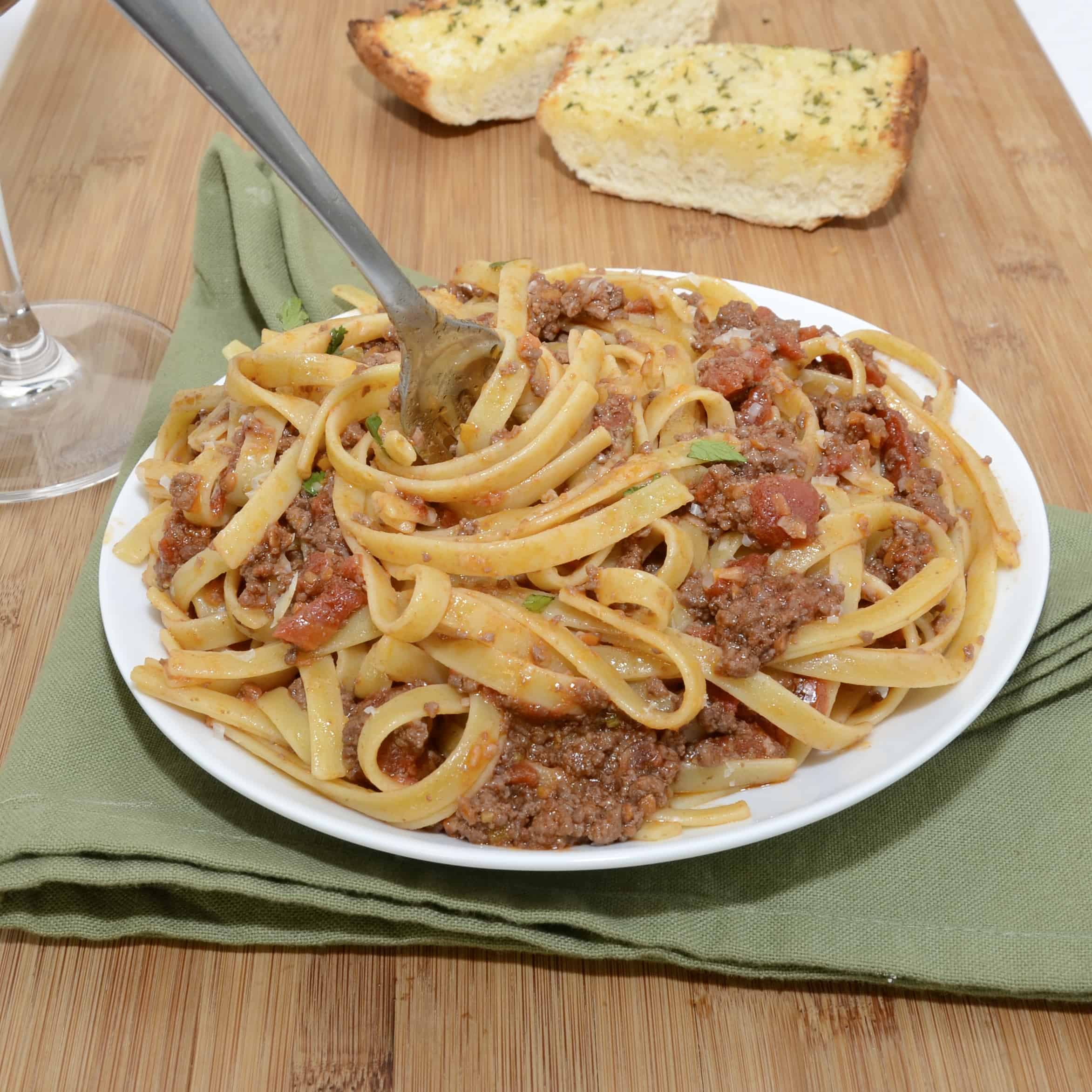 Pasta Bolognese with Pancetta and Red Wine Sweet Pea's Kitchen