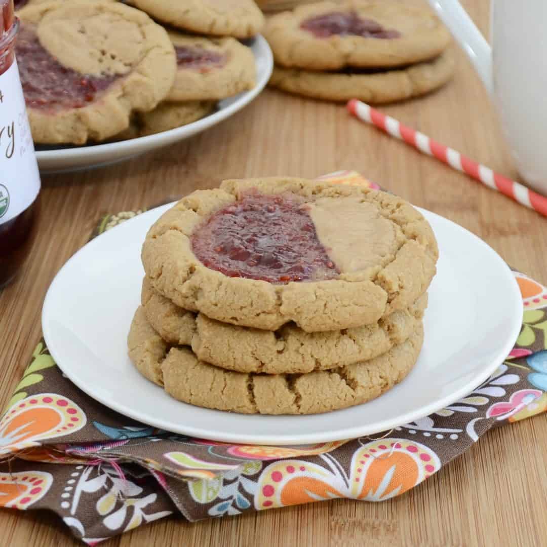 Peanut Butter and Jelly Cookies Sweet Pea's Kitchen