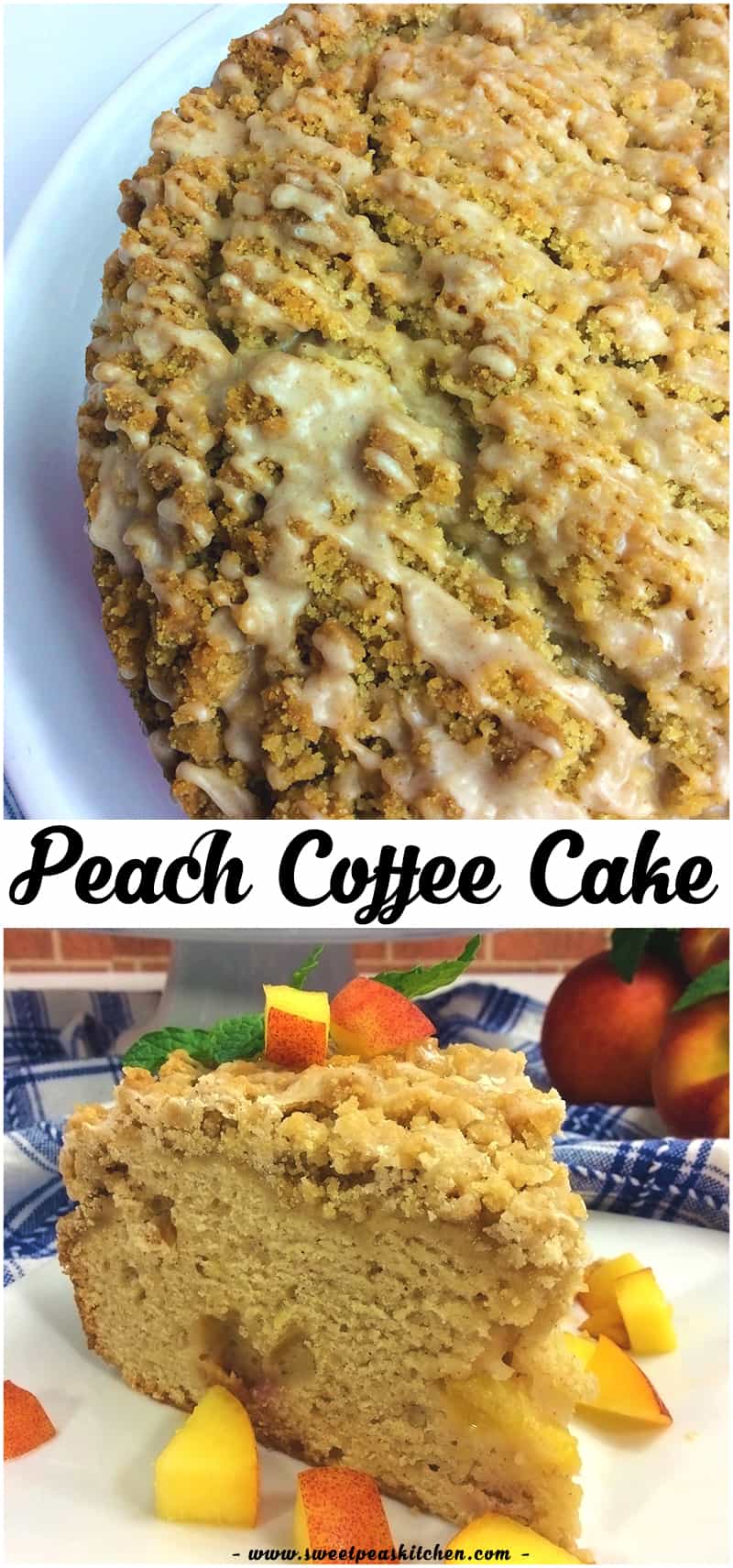 Fresh Peach Coffee Cake Recipe