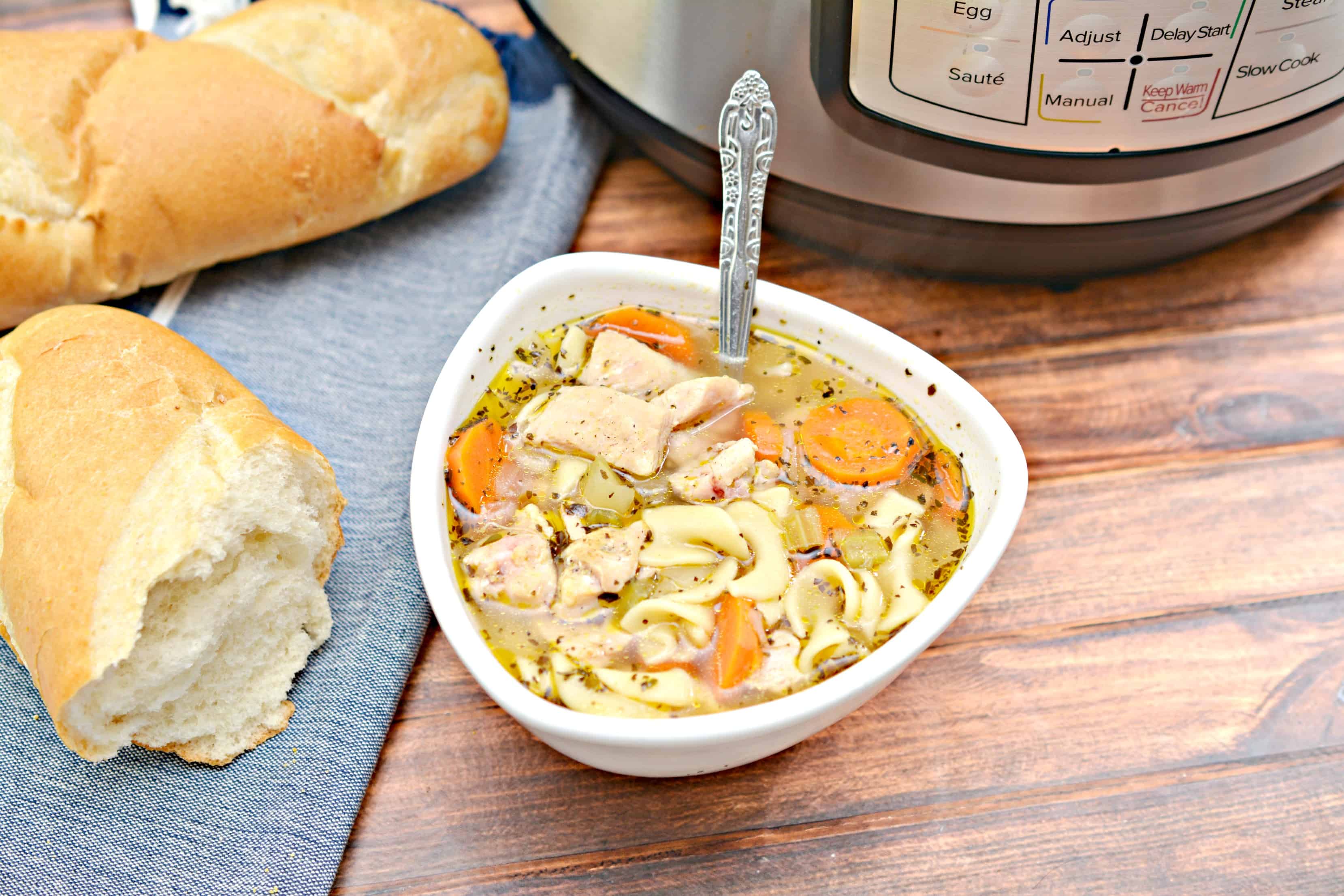 hearty chicken noodle soup