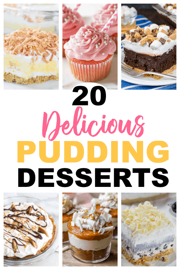 20 Delicious Pudding Desserts