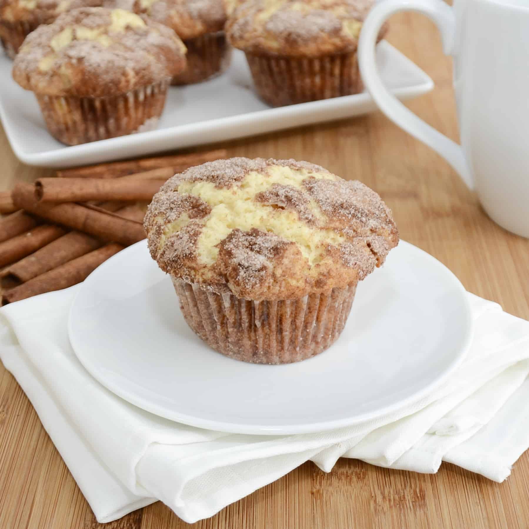 Snickerdoodle Muffins, sweet muffins