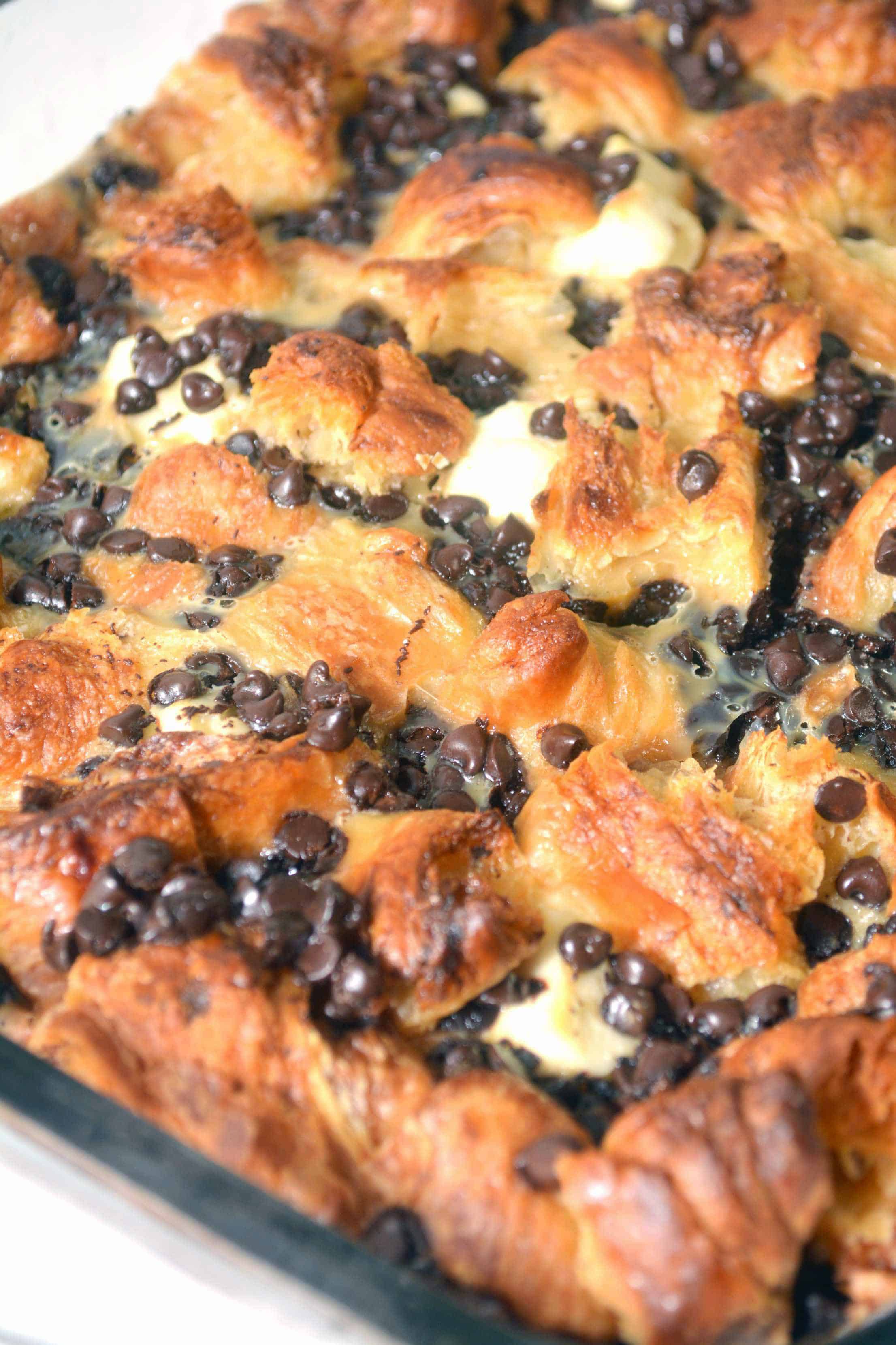 Sweet Breakfast Bake with Chocolate Croissants Sweet Pea's Kitchen