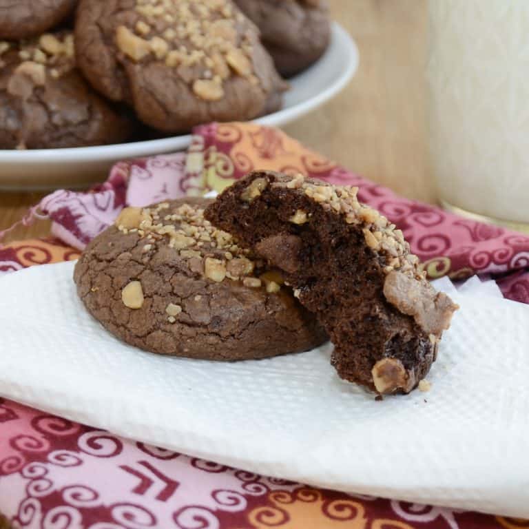 Chewy Toffee Brownie Cookies Sweet Pea's Kitchen