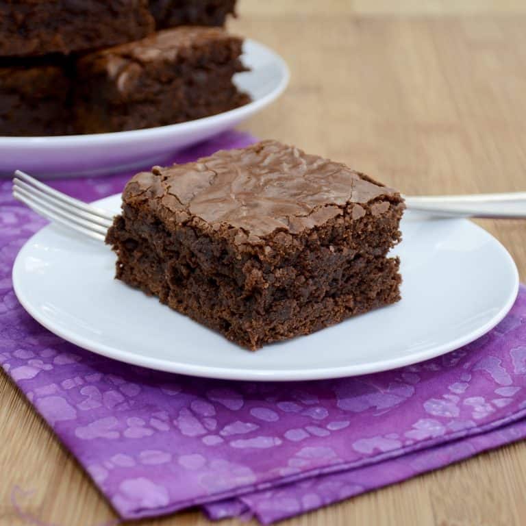 Triple-Chocolate Espresso Brownies - Sweet Pea's Kitchen