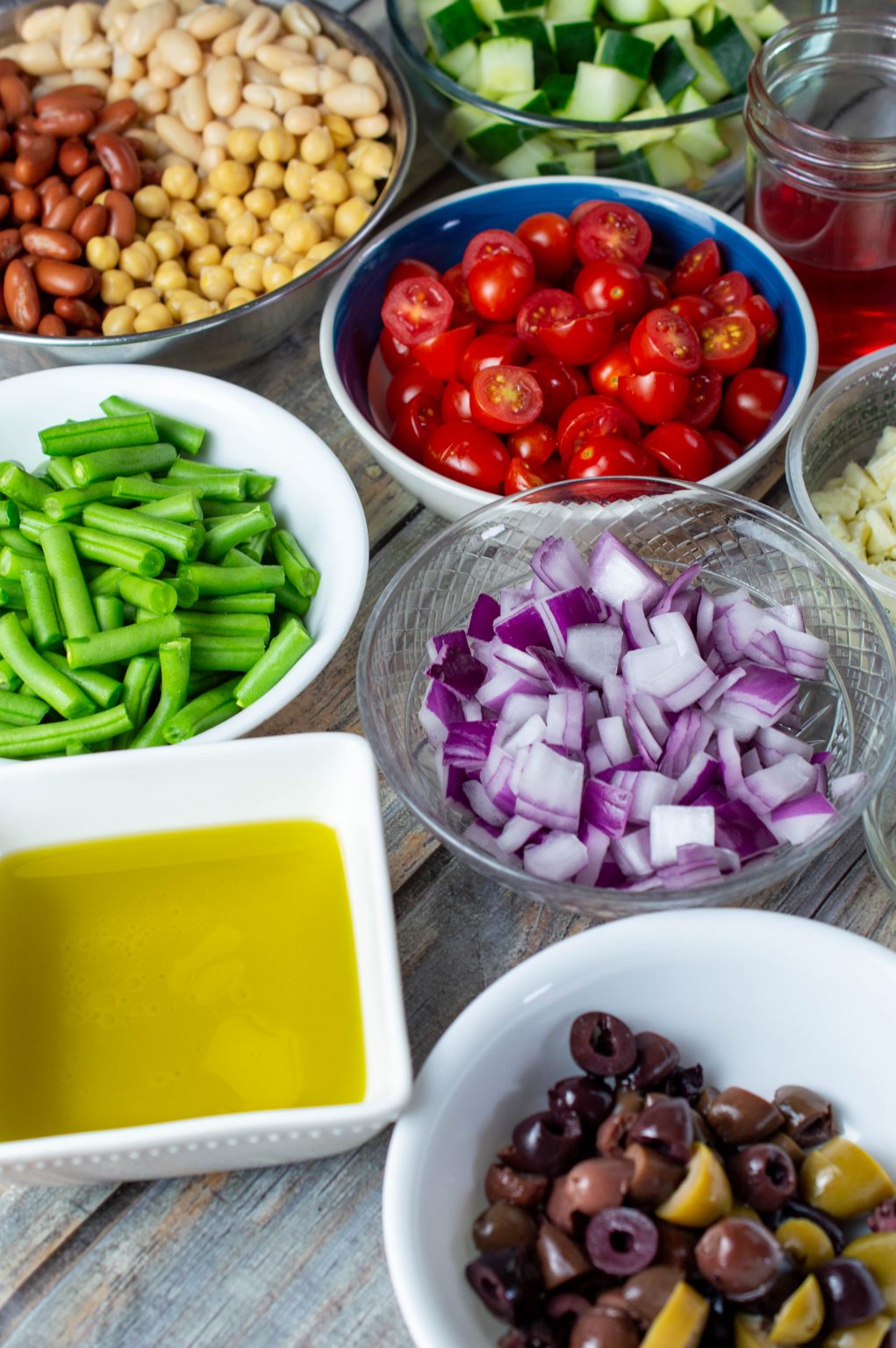 Greek Style 4 Bean Salad Sweet Pea's Kitchen