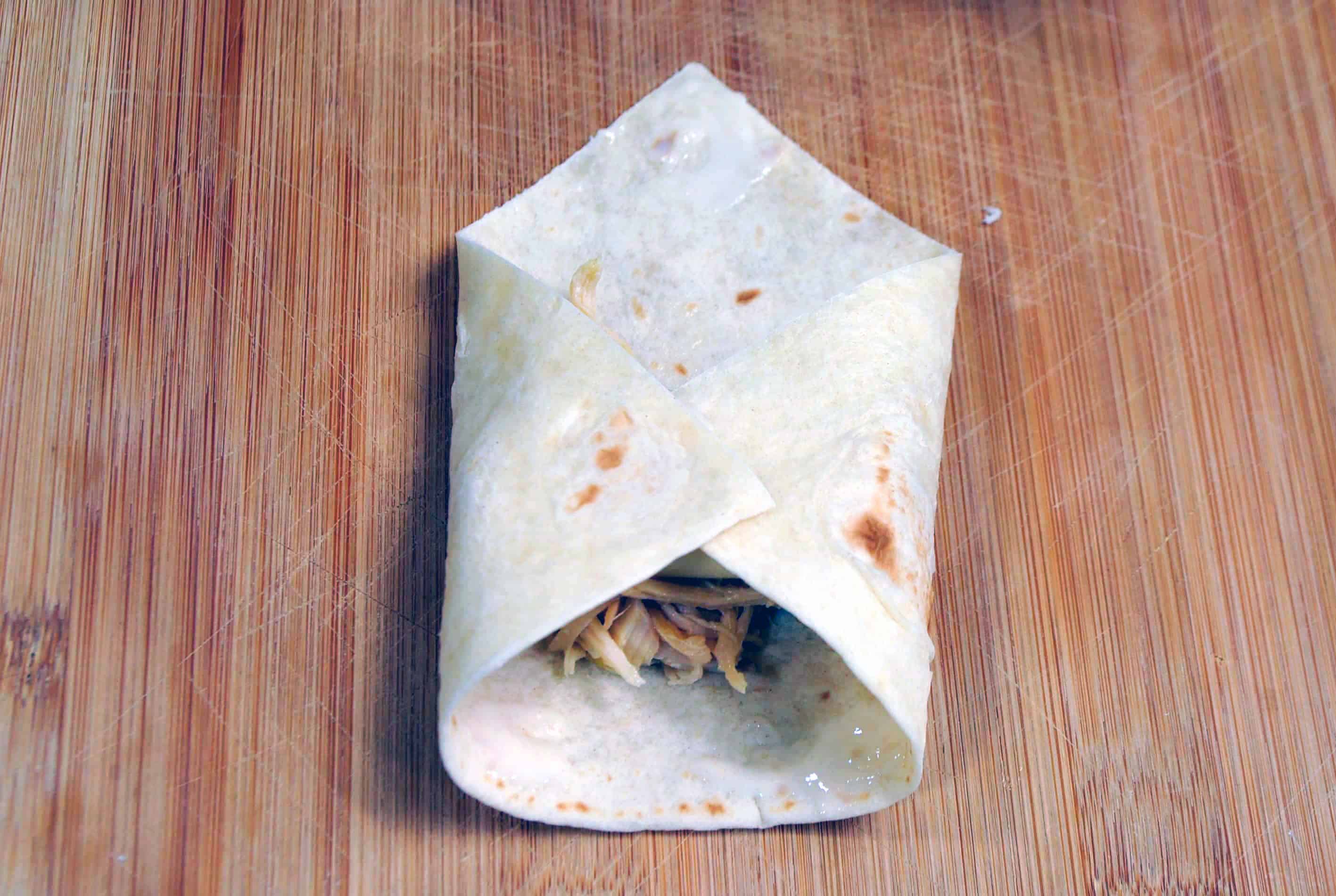 folded tortilla