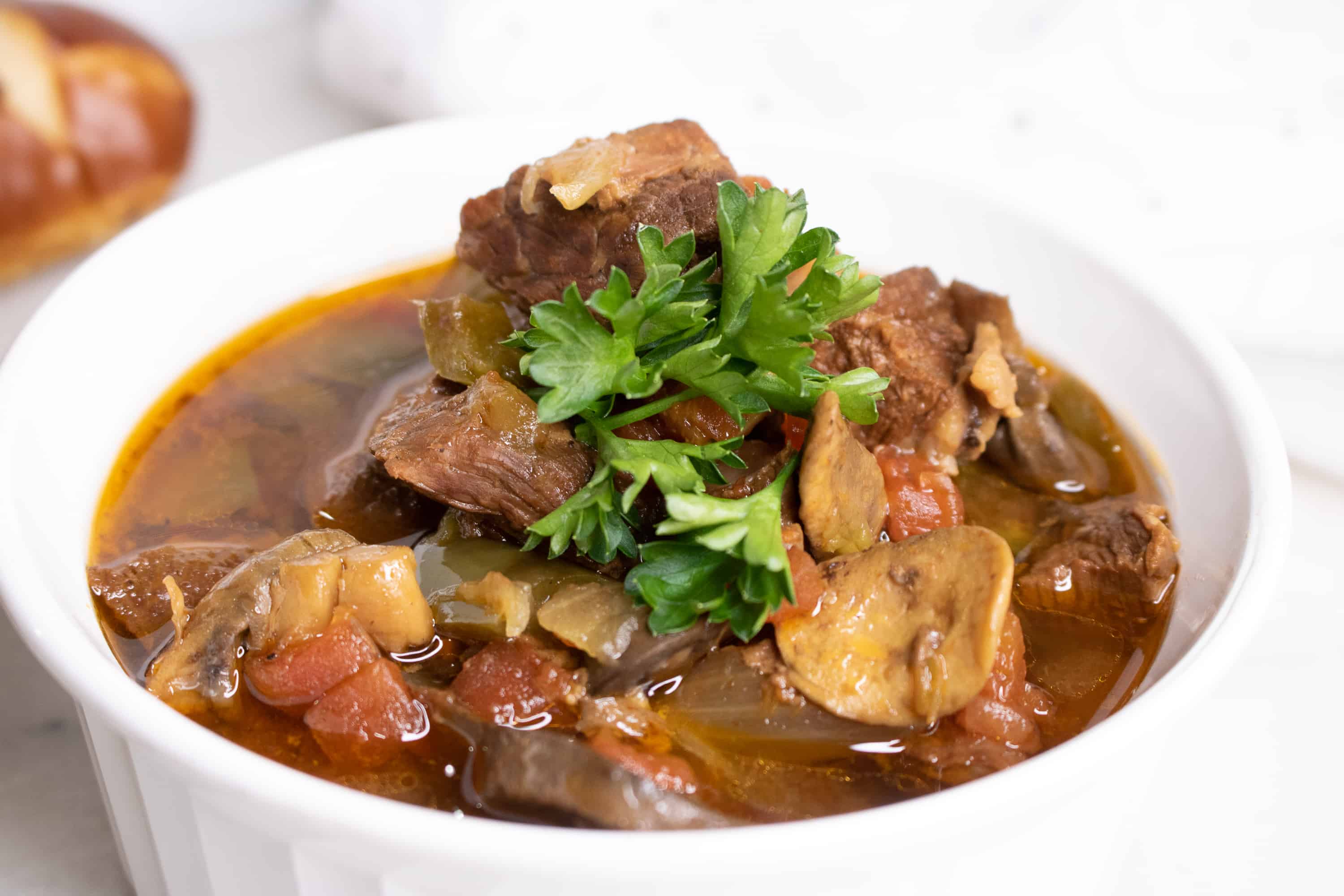 Slow Cooker BBQ Beef Stew - Easy Slow Cooker Stew Recipes