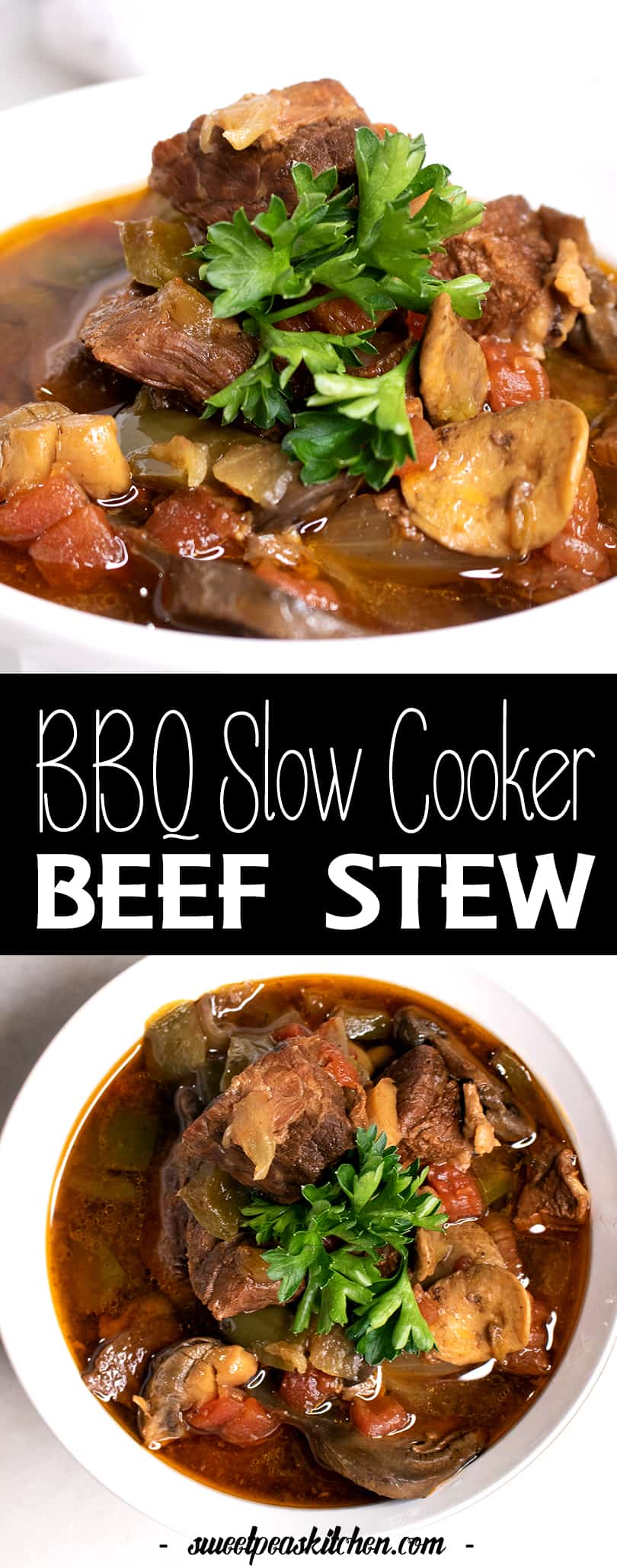 BBQ Slow Cooker Beef Stew