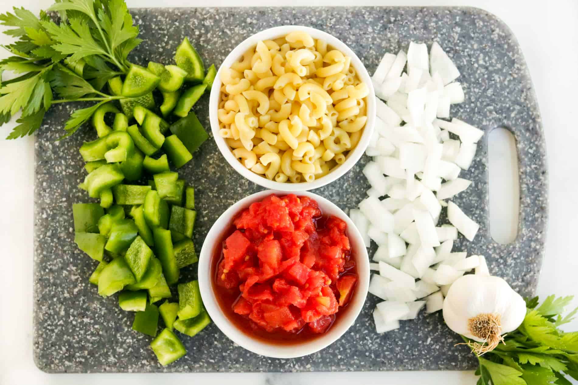 simple american chop suey