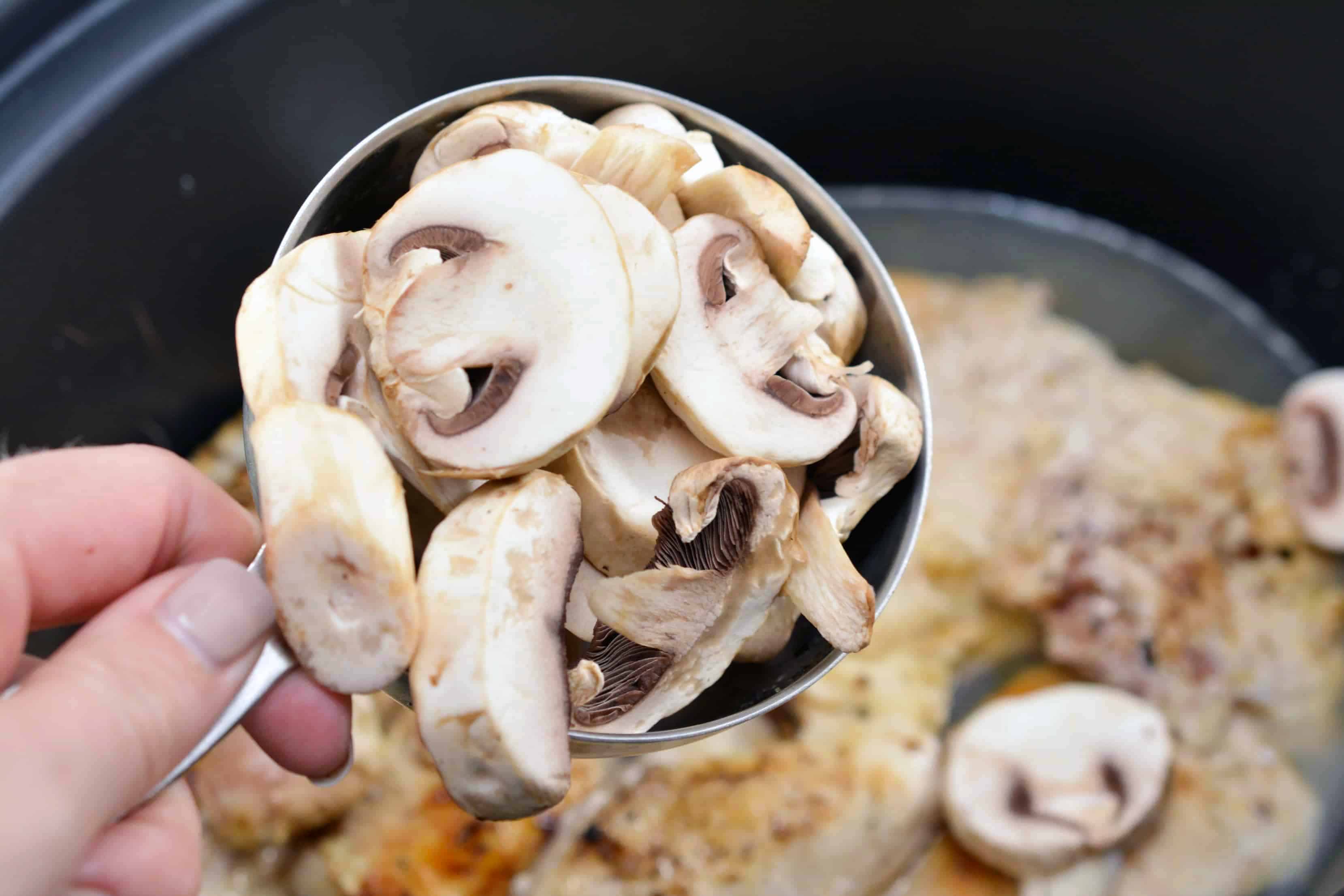 Add mushrooms to the best chicken marsala recipe