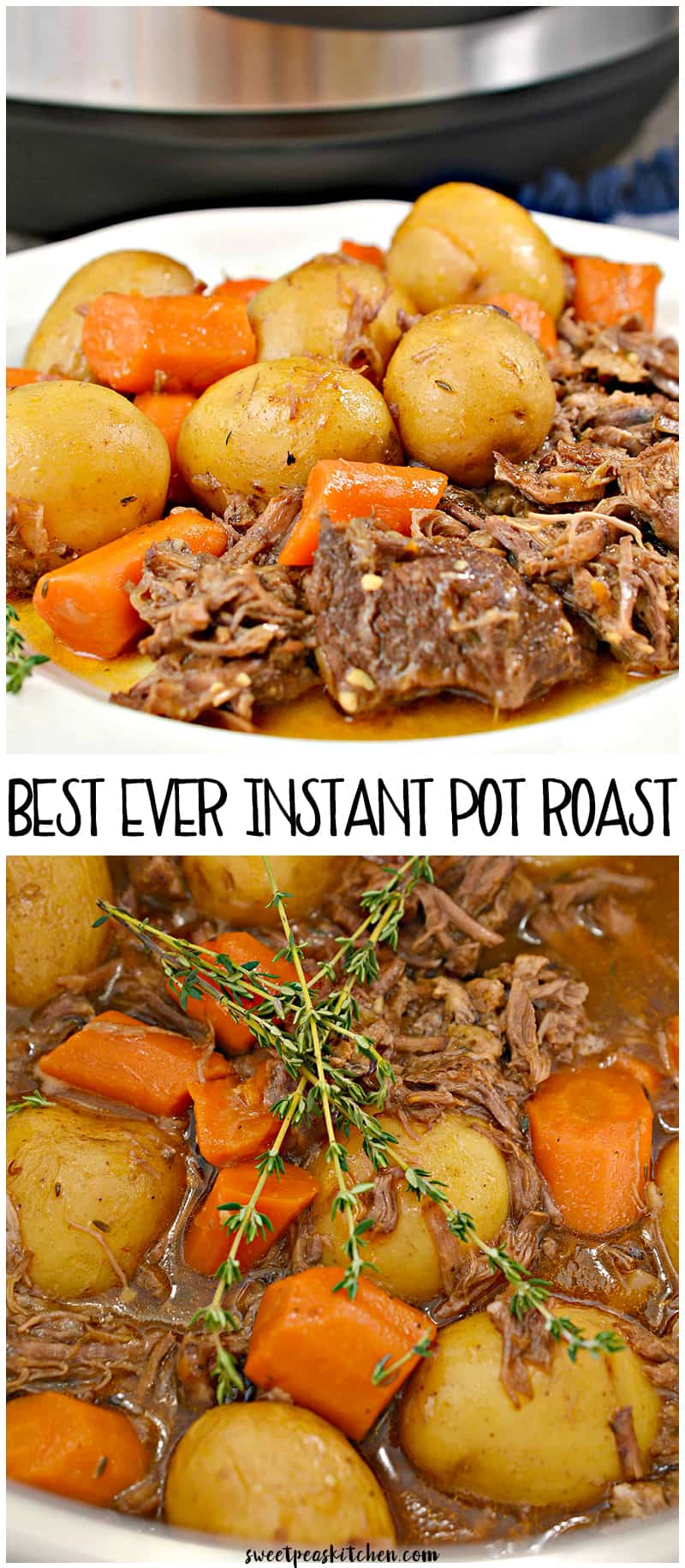 instant pot roast recipe