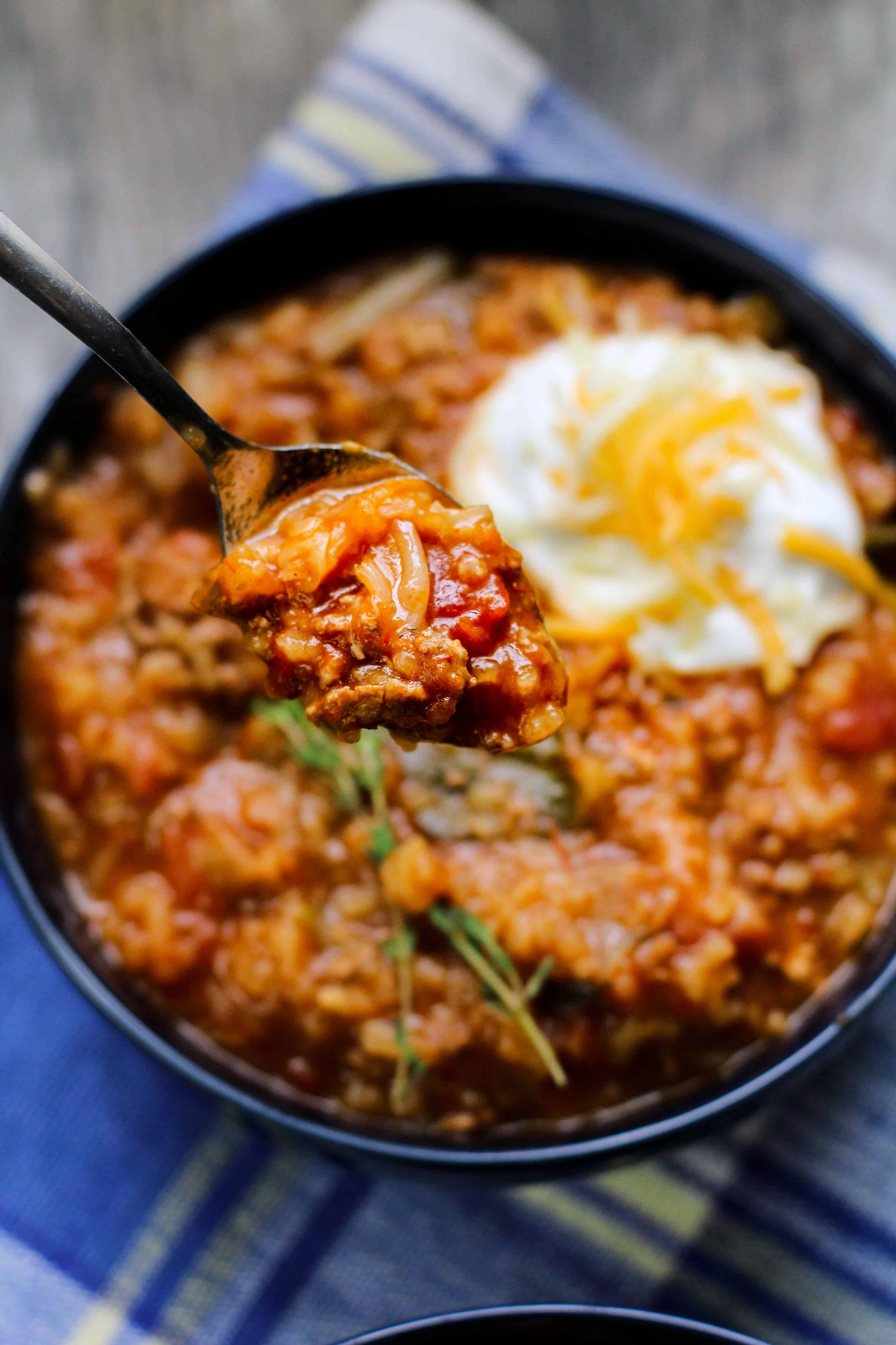 Instant Pot cabbage soup