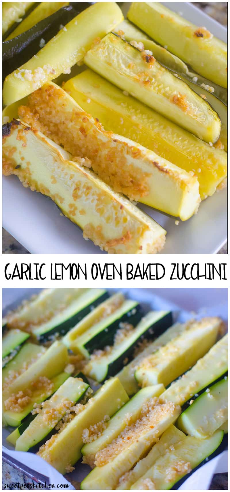 Oven Baked Zucchini