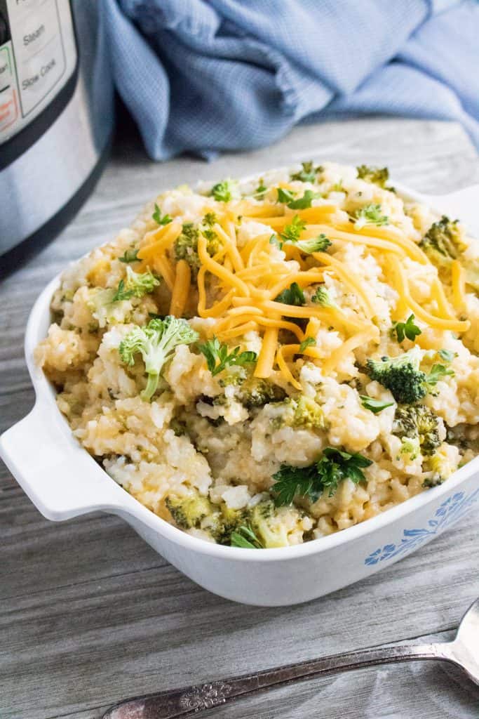 Instant Pot Broccoli and Rice Casserole Sweet Pea's Kitchen