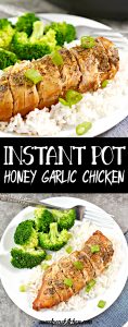 Instant Pot Honey Garlic Chicken - Sweet Pea's Kitchen