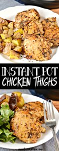 Juiciest Pressure Cooker Chicken Thighs - Sweet Pea's Kitchen